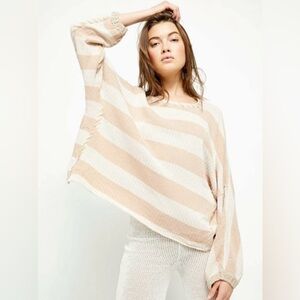 Free People New Size M Bayway Slouchy Sweater